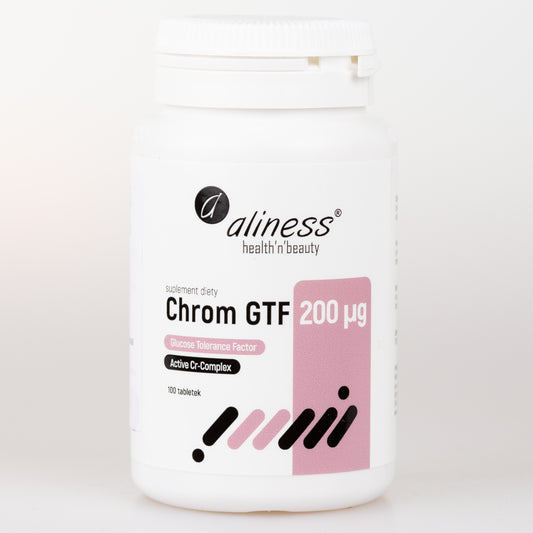 Aliness Chrom GTF Active Cr-Complex, 100 tabletek