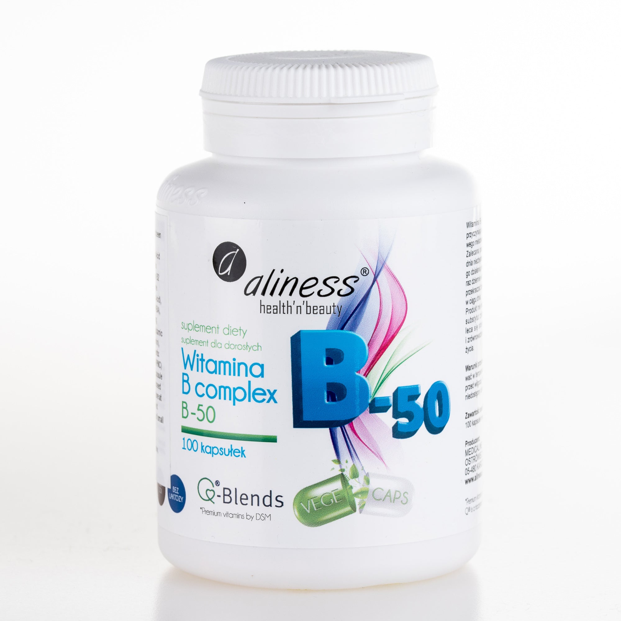 Vitamin B Complex B-50, 100 Capsules – Aliness.co.uk